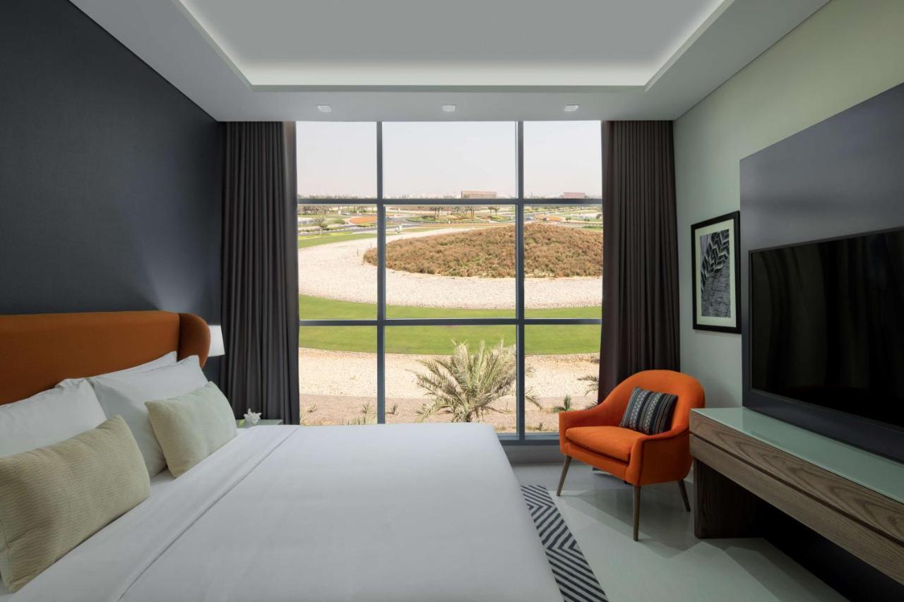 Radisson Blu Hotel Apartment Dubai Silicon Oasis מראה חיצוני תמונה